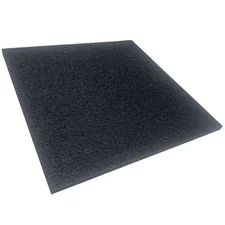 Foam Sheet, Water-Resistant Closed Cell, 24 In W, 18 In L, 1/2 In Thick,