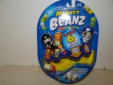 2003 Mighty Beanz Series 2 - New in Sealed Package! 6 Beanz &3 Trading Cards!