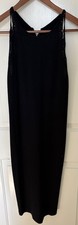 VTG St. John Evening Black Knit Sheath Dress Minimalist Sequin XS? Read