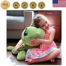Giant Sea Turtle Stuffed Animal Plush Pillow - 31.5" Big Stuffed Turtle Plush...