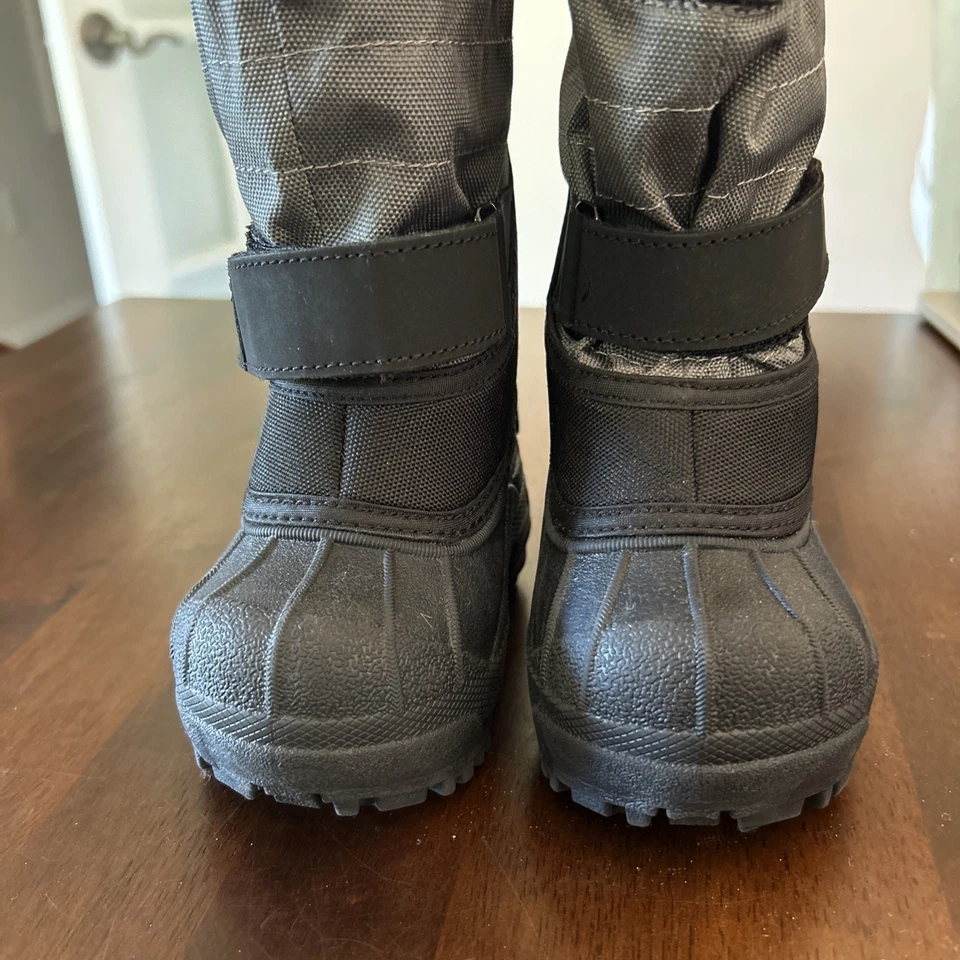 Botas de invierno aisladas Columbia Powderbug Plus II para niños pequeños talla 4 BV1326-010 Foto 3 de 4