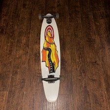 Vintage Flexdex Fiberglass Longboard Complete 1st Gen Seismic Spring Trucks 65mm
