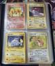 Vintage Pokemon Cards With Binders 100+ WOTC/Pocket Monsters