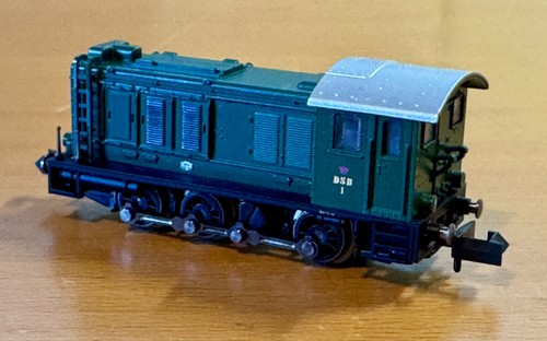 Minitrix 12175 DSB (Dänemark) 0-6-0 Rangierlokomotive, DSB 1, Ep. III, Spur N | Condition: Used