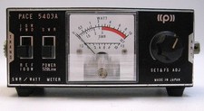 PACE 5403A SWR/WATT METER