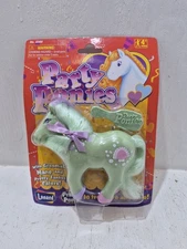 Vintage Lanard Party Ponies 1990s Fakies MLP Knockoff NOS Unopened Moc Carded