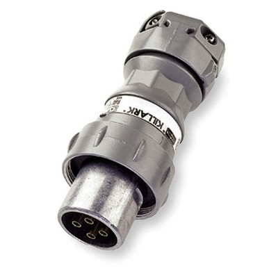 HUBBELL  Pin and Sleeve Plug,30 A,Gray,2Pl 2NVN4