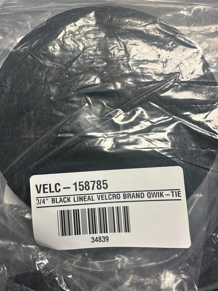 Cinta de corbata Qwik regla marca VELCRO 3/4" X 25 YARDAS VELC-158785 Foto 2 de 2