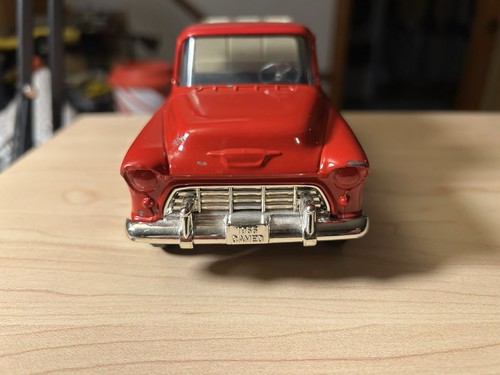 Vintage Ertl 1955 Chevy Cameo Truck Bank 1/24 Loose
