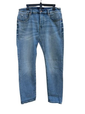 Scotch Soda Ralston Jeans Men s 36x32 (Fits 34x31) Denim Light Wash Straight