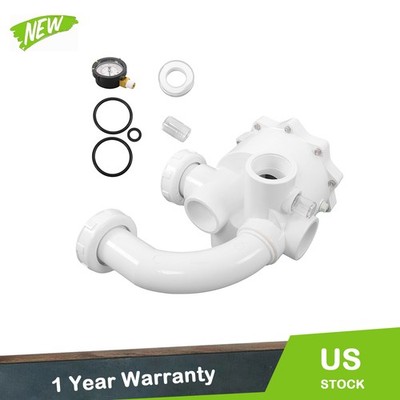 261152 2-Inch Threaded Multiport Valve Replacement Pool and Spa D.E. Filter