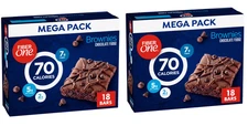 Fiber One 70 Calorie Brownies Chocolate Fudge Snack Bars Mega Pack 36 Ct 16 oz