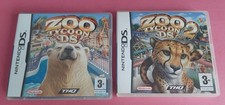 ZOO TYCOON 1 & 2 ? Nintendo DS Case + Cover & 1 Manual ? NO GAME
