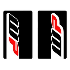 4MX Fork Decals WP Black Stickers fits Derbi 125 Senda SM 04-07
