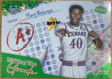 2024-25 Bowman’s Best - Flory Bidunga #MG-5 Making The Grade Green MD /99