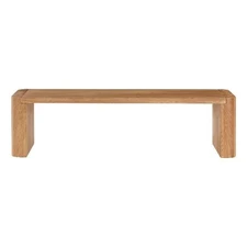 Moe's Home Collection Post Bench Wood Natural