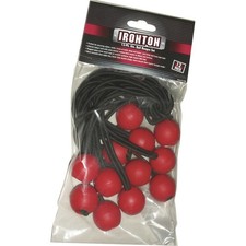 Ironton 6in. Ball Bungees, 12-Pk.