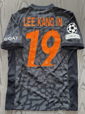 2023/24 Nike PSG LEE KANG-IN Player Issue Third Jersey - Size M | eBay