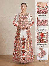 Palestinian Traditional Dress Women's Thobe