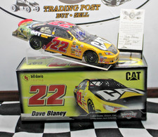 2007 Dave Blaney CAT D6T 1/24 Action NASCAR Diecast Autographed