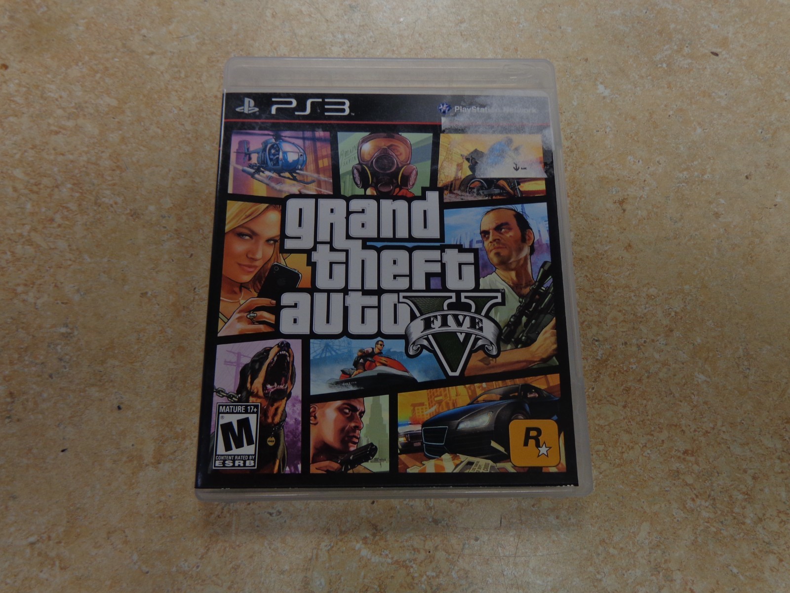 Grand Theft Auto V PS3 GTA5 (Sony PlayStation 3, 2013) Complete W Map Tested CIB