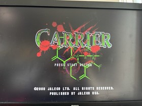 Carrier Sega Dreamcast Game & Case Survival Horror - Jaleco 2000 - Tested