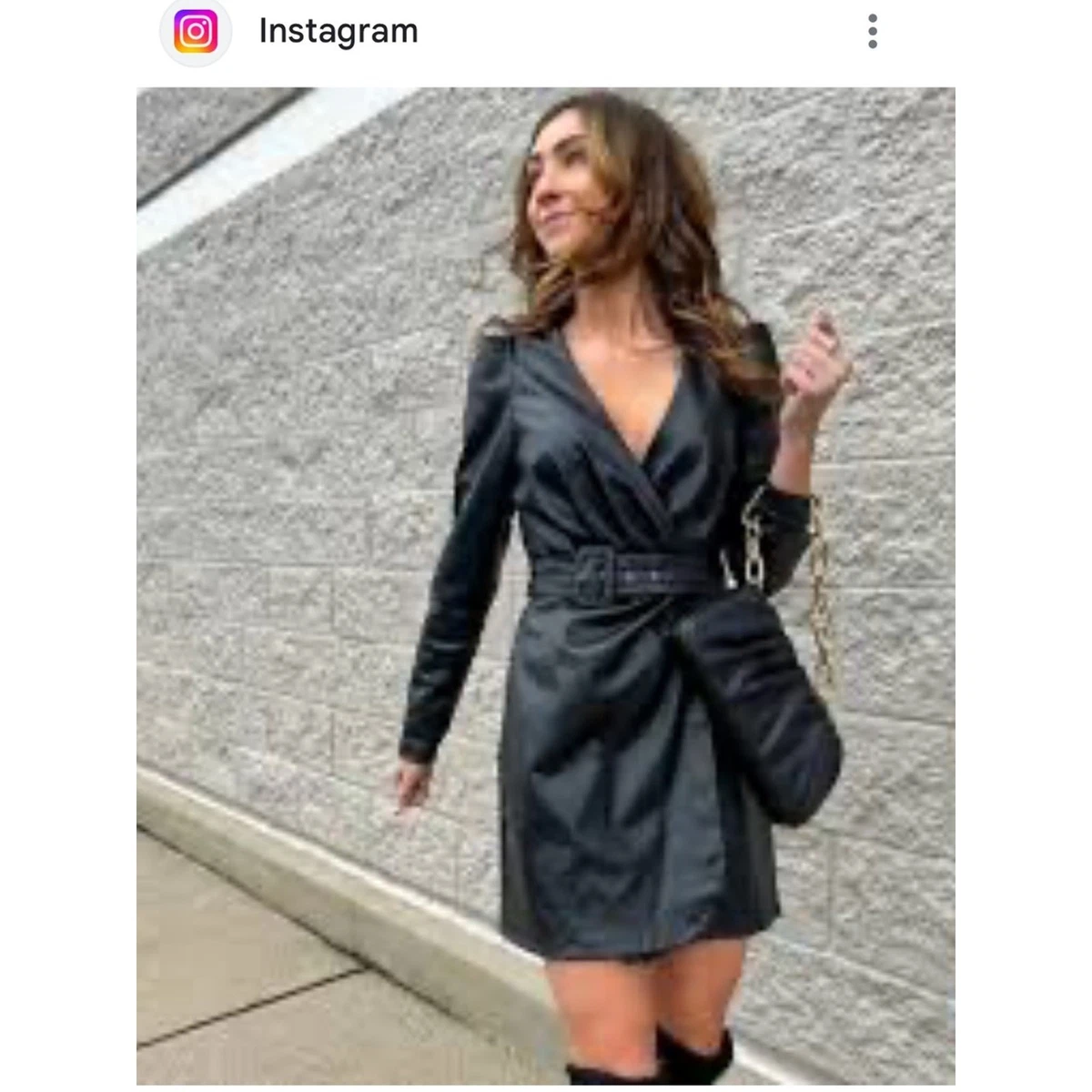 Zara Faux Leather Long Sleeve Dresses for Women for sale | eBay Zara Faux Leather Long Sleeve Dresses for Women for sale | eBay