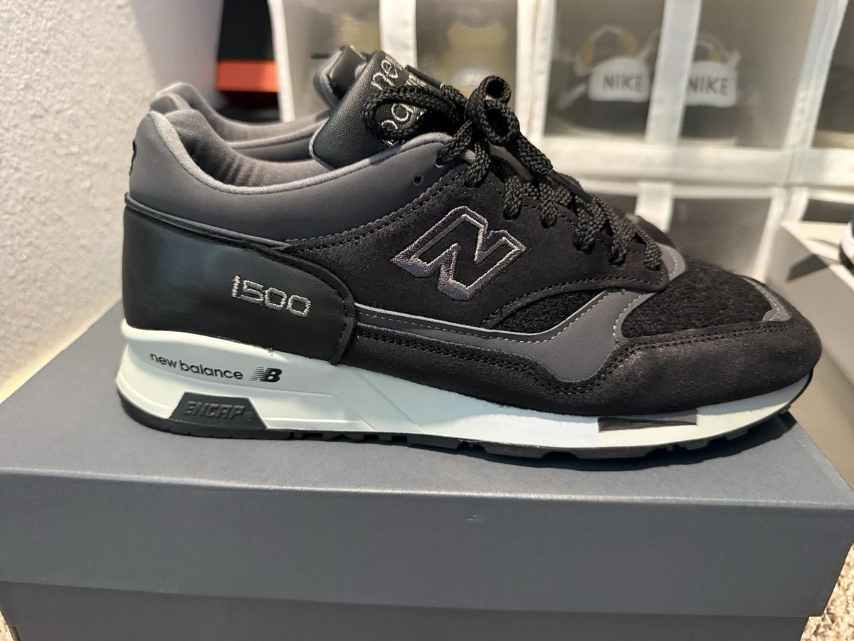 New Balance 1500 Made In England Black Grey | eBay