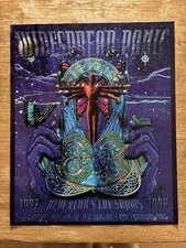 Widespread Panic Fox Theatre New Year’s Eve 1997-1998 poster. Rare.