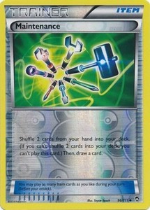 Maintenance 96/111 Uncommon Reverse Holo Furious Fists NM