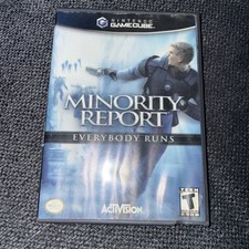 Minority Report (Nintendo GameCube, 2002) Complete In Box Authentic Activision