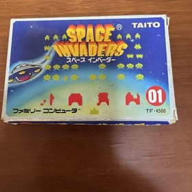 [With box] Famicom Space Invaders Part 2 TF-4500 Taito SPACE INVADERS game