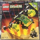 Vintage Lego Set 6981 Black Tron Incomplete