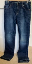 Gap Kids 1969 Size 14 Regular Straight Jeans Blue Denim Adjustable Waist