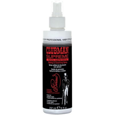 Clubman Supreme Non Aerosol Hairspray   Extra 8 Fl Oz (Pack of 1), B0095PX9UE 