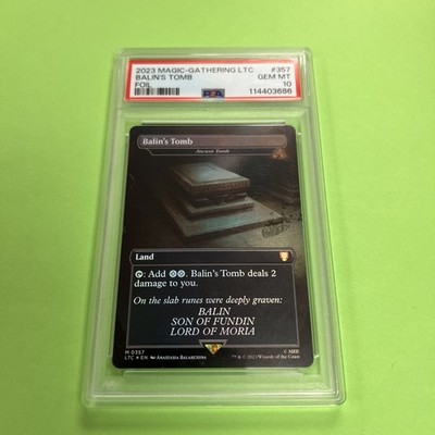 Balin's Tomb - Ancient Tomb (Surge Foil) Commander: the Lord of