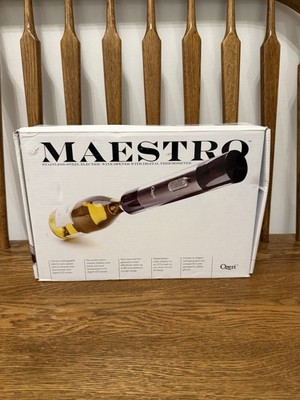 Ozeri Maestro Electric Wine Opener - Stainless Steel with Digital Thermometer