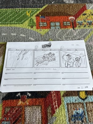 Danny Phantom 2004 Storyboard Original Copy Nickelodeon Page 166