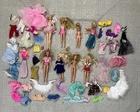 Vintage Barbie Dolls + 1980s Lot Of 8 Barbie Dolls + Accessories