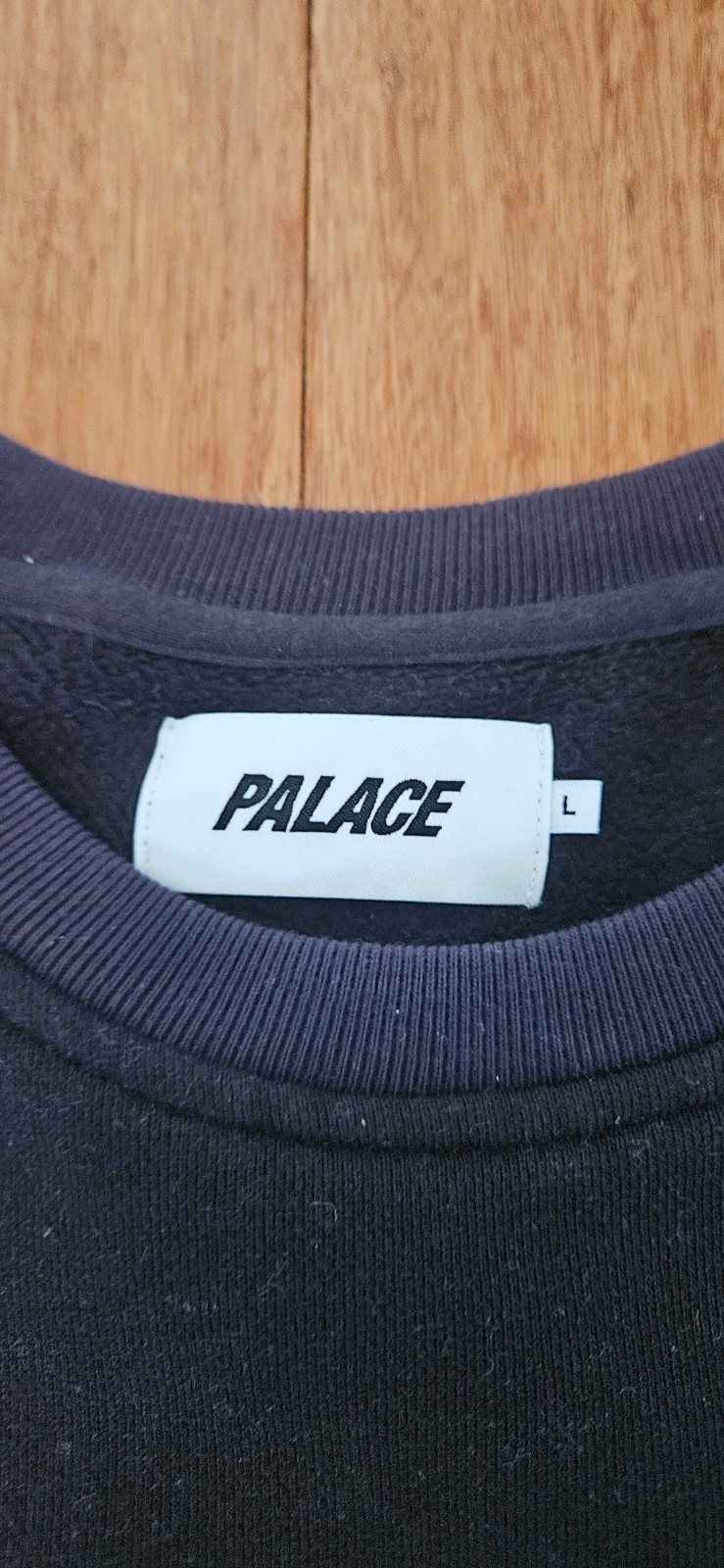Palace Patchwork Crew Sweatshirt - Black - image 2
