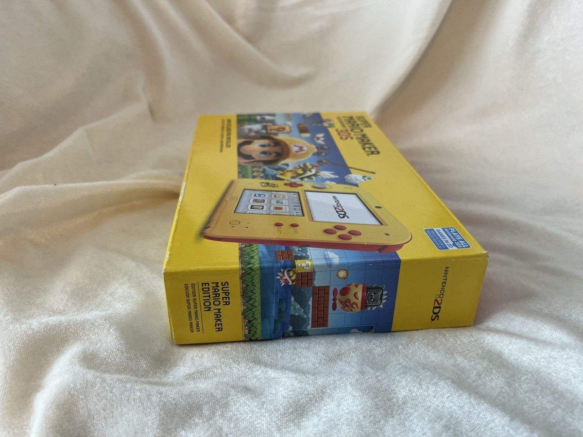 Nintendo 2DS Super Mario Maker for Nintendo 3DS Bundle - Yellow