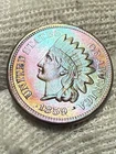 1859 Indian Head Cent - FIRST YEAR - VERY SHARP EXAMPLE - High Grade AU+ Toned
