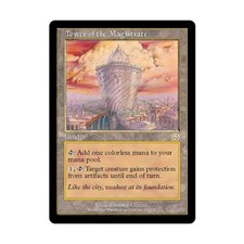 WotC MtG Mercadian Masques Tower of the Magistrate (R) (Foil) NM