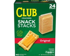 Club Crackers Snack Stacks 2.08oz Packs, 24 Count Kellogg’s