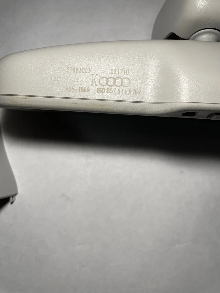 Espejo retrovisor interior gris Audi A6 2009-2011 8R0857511 A (con moldura) Foto 3 de 4