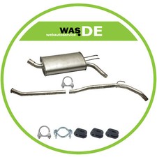 Auspuffanlage Auspuff ab Kat für Renault Twingo I (C06_)  1.2