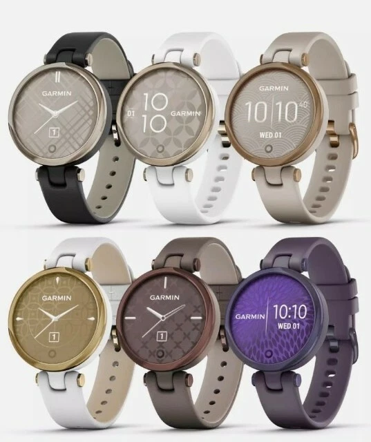 Garmin Lily Sport Edition Smart Fitness Watch Silicone Band R/Gold