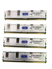 Lot Of 4 ATP AP28K72S8BHE6S 1024MB Server Ram FBDIMM-667