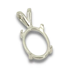 Oval Cabochon Pendant Mounting