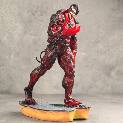 Estatua de pie Super Veneno roja hecha a mano Marvel Spider-Man para edades de 8-11 - Imagen 4 de 6